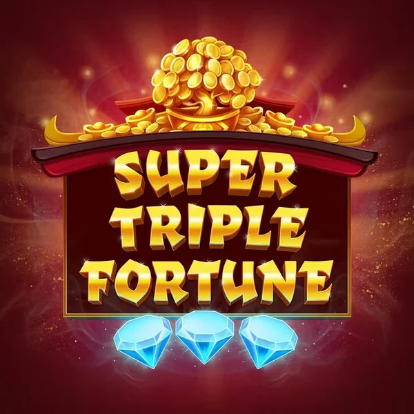 Super Triple Fortune slot logo by Greentube at Sportingbet Casino